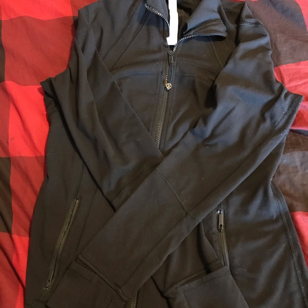 Black Lululemon Define Jackset Size 12